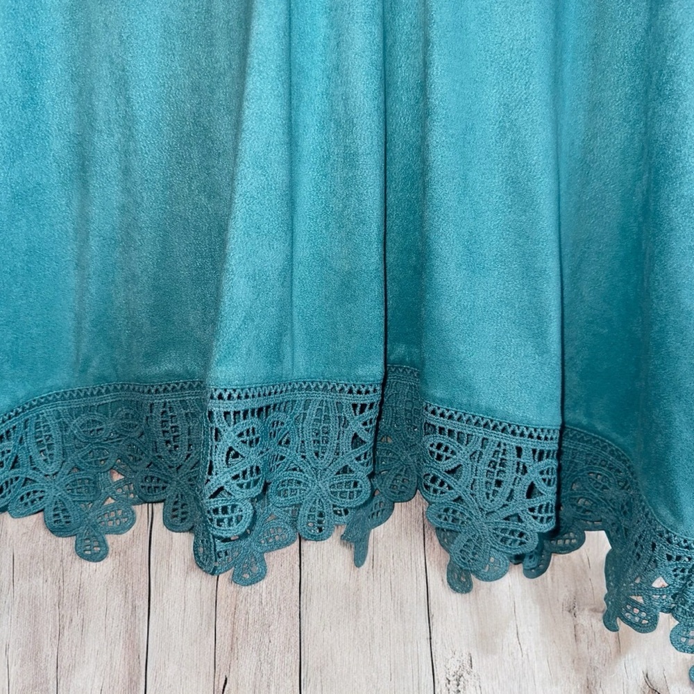 Ruby Road plus size turquoise top - 1X (F13) - Picture 2 of 5